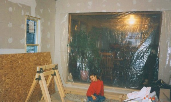 Family Room Addition Under Construction